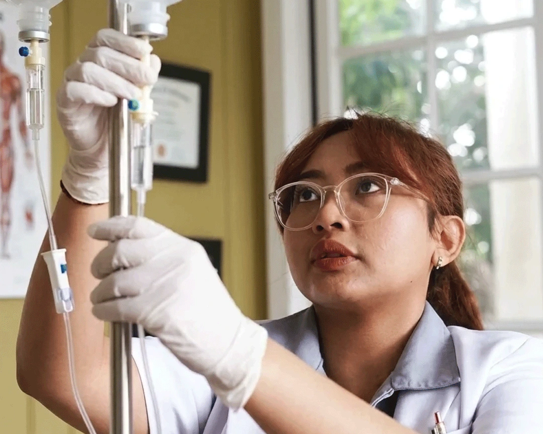 Medical IV drip service at home